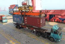 一季度中國貨物貿易進出口實現開門紅，總額6.2萬億元同比增長21.8%